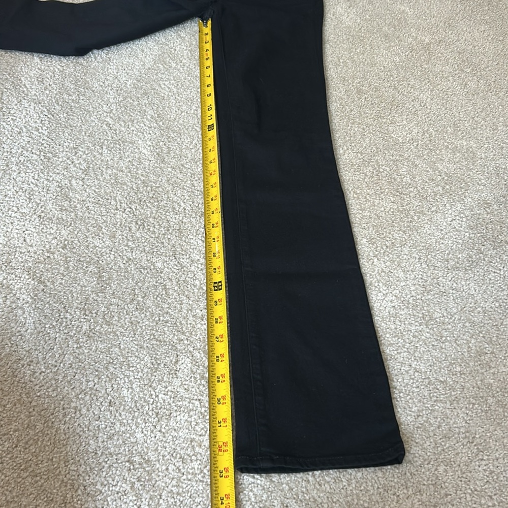 PAIGE Skyline‎ Straight black low rise jeans - Picture 11 of 12